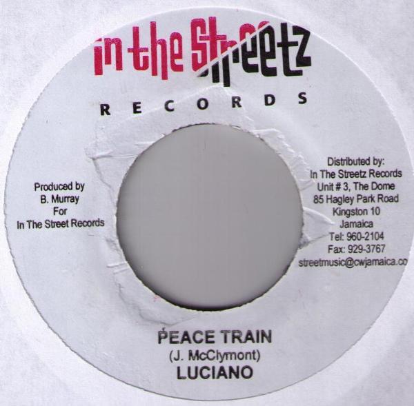 7inch Record LUCIANO - Peace Train NONE In The Streetz 2007 Jamaica Reggae, Ska & Dub Used
7inch Record LUCIANO - Peace Train NONE In The Streetz 2007 Jamaica Reggae, Ska & Dub Used