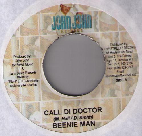 7inch Record BEENIE MAN - Call Di Doctor NONE John John Recor 2004 Jamaica Reggae, Ska & Dub Used
7inch Record BEENIE MAN - Call Di Doctor NONE John John Recor 2004 Jamaica Reggae, Ska & Dub Used