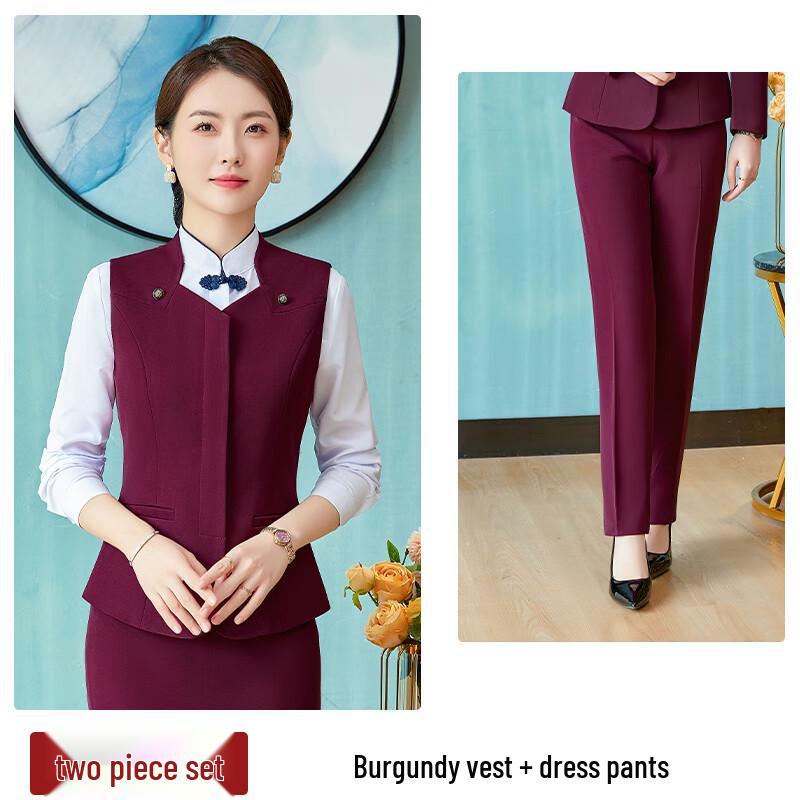 Women s Professional Vest & Skirt/Pants Uniform Set M
Women s Professional Vest & Skirt/Pants Uniform Set M