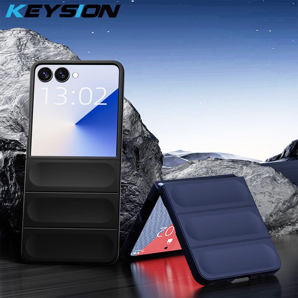 KEYSION Shockproof Case for Samsung Z Flip 7 5G Anti-skid Hard Plastic Phone Back Cover for Galaxy Z Flip 7 5G for Galaxy Z Flip 7 вино красного
KEYSION Shockproof Case for Samsung Z Flip 7 5G Anti-skid Hard Plastic Phone Back Cover for Galaxy Z Flip 7 5G for Galaxy Z Flip 7 вино красного