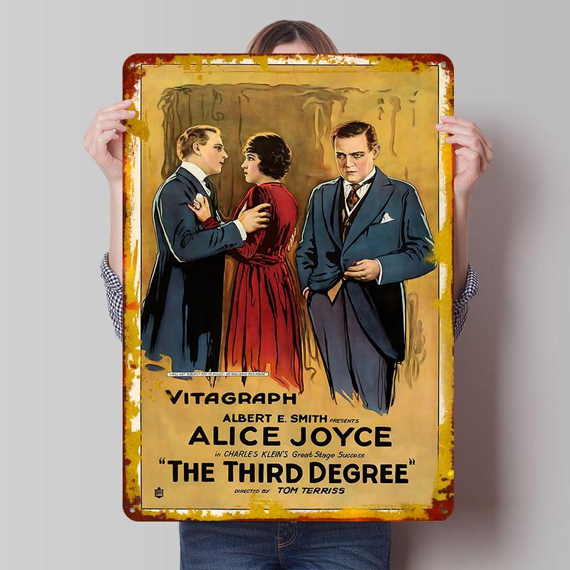 The Third Degree Movie Tinplate Poster Customized Wall Art Vintage Retro Metal Signs for Office Decor Setup Decorations Man Cave 20x30cm(7.8x11.8inch)
The Third Degree Movie Tinplate Poster Customized Wall Art Vintage Retro Metal Signs for Office Decor Setup Decorations Man Cave 20x30cm(7.8x11.8inch)