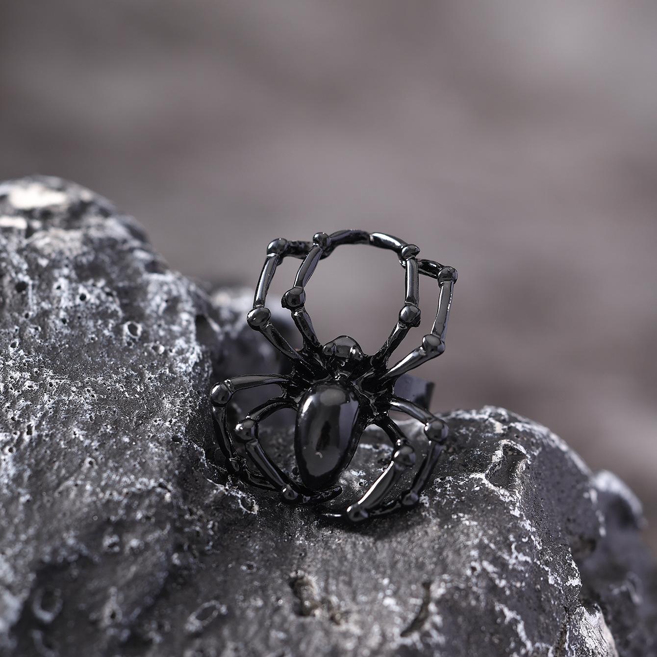 BLINGBAY Women s Vintage Gothic Spider Ring Black Gemstone Statement Adjustable Finger Jewelry for Halloween Party
BLINGBAY Women s Vintage Gothic Spider Ring Black Gemstone Statement Adjustable Finger Jewelry for Halloween Party