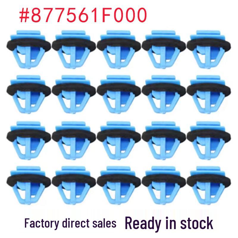 Hyundai Kia Car Side Trim Inner Lining Decorative Panel Fastener Clip (Model 877561F000) Without sponge pad, 100 pcs
Hyundai Kia Car Side Trim Inner Lining Decorative Panel Fastener Clip (Model 877561F000) Without sponge pad, 100 pcs