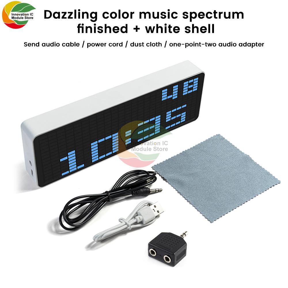Dazzle Color RGB Music Spectrum Display LED Pickup Ambient Light Electronic Clock Sound Control Spectrum Indicator Rhythm Lights білий
Dazzle Color RGB Music Spectrum Display LED Pickup Ambient Light Electronic Clock Sound Control Spectrum Indicator Rhythm Lights білий