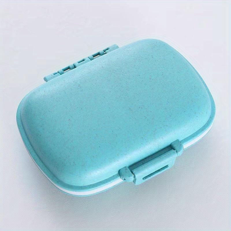 8 Grids Pill Box With Seal Ring Small Box For Tablets Wheat Organizer Container For Tablets Straw Container For MedicinesTravel синий
8 Grids Pill Box With Seal Ring Small Box For Tablets Wheat Organizer Container For Tablets Straw Container For MedicinesTravel синий