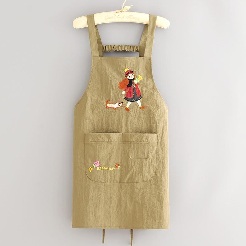 Women Sleeveless Kitchen Apron Waterproof Oil Resistant Durable Working Uniform Breathable Protective Cover Up for Home Cooking хакі
Women Sleeveless Kitchen Apron Waterproof Oil Resistant Durable Working Uniform Breathable Protective Cover Up for Home Cooking хакі