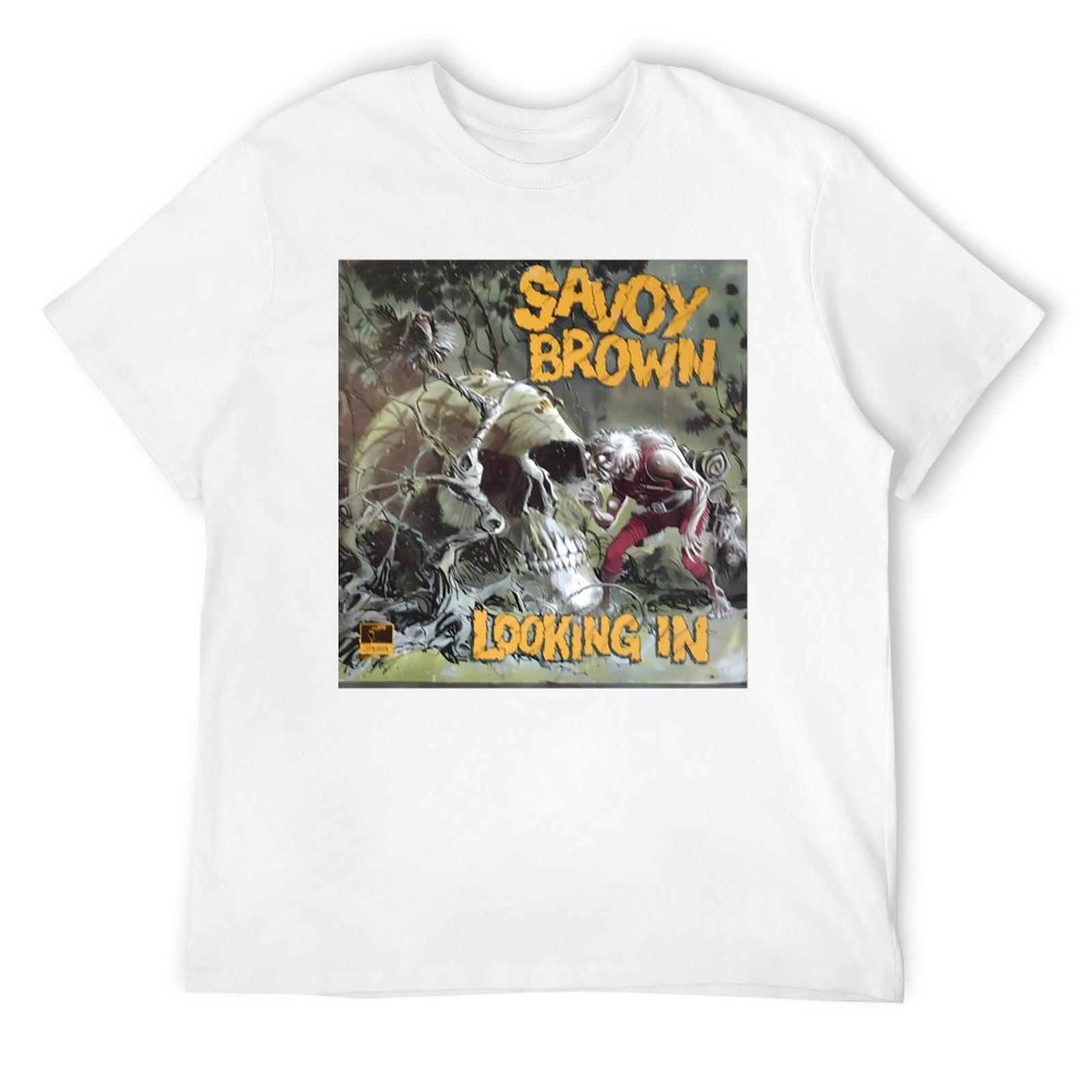 Savoy Brown Looking In T-Shirt fashion shirts plus size tops blue lock anime shirts men S
Savoy Brown Looking In T-Shirt fashion shirts plus size tops blue lock anime shirts men S