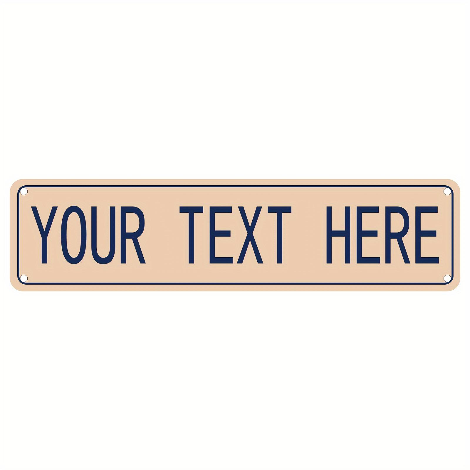 Custom 4x16 Inch Aluminum Metal Street Sign Personalized Name Text Wall Art Home Decor Indoor Outdoor чёрный
Custom 4x16 Inch Aluminum Metal Street Sign Personalized Name Text Wall Art Home Decor Indoor Outdoor чёрный