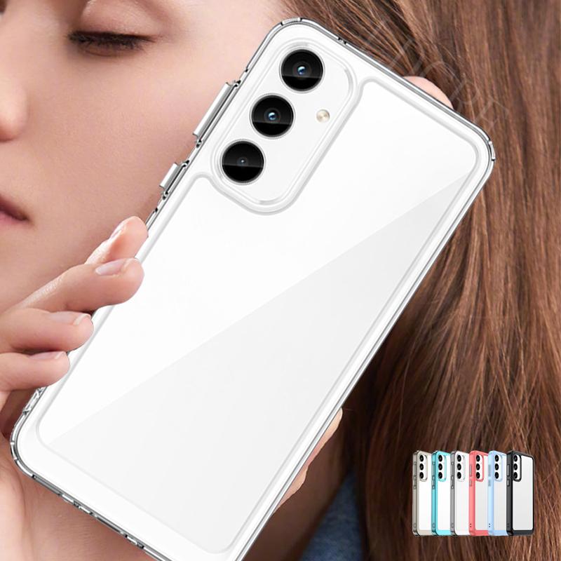 For Samsung A55 Case Cover Samsung A55 Capas Colour Frame Shockproof Phone Bumper Transparent Clear Samsung Galaxy A 55 A55 5G For Samsung A55 5G
For Samsung A55 Case Cover Samsung A55 Capas Colour Frame Shockproof Phone Bumper Transparent Clear Samsung Galaxy A 55 A55 5G For Samsung A55 5G