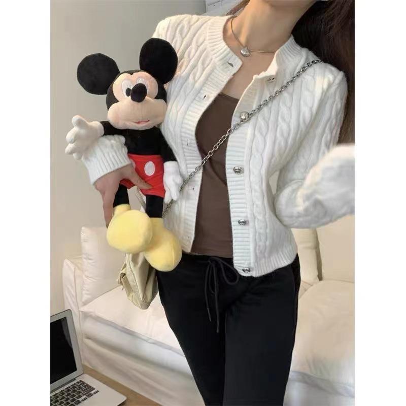 DAFIFY Женская мода повседневная осень-зима однотонный принт длинный рукав О-образный вырез свитера Size: One Size белый
DAFIFY Женская мода повседневная осень-зима однотонный принт длинный рукав О-образный вырез свитера Size: One Size белый