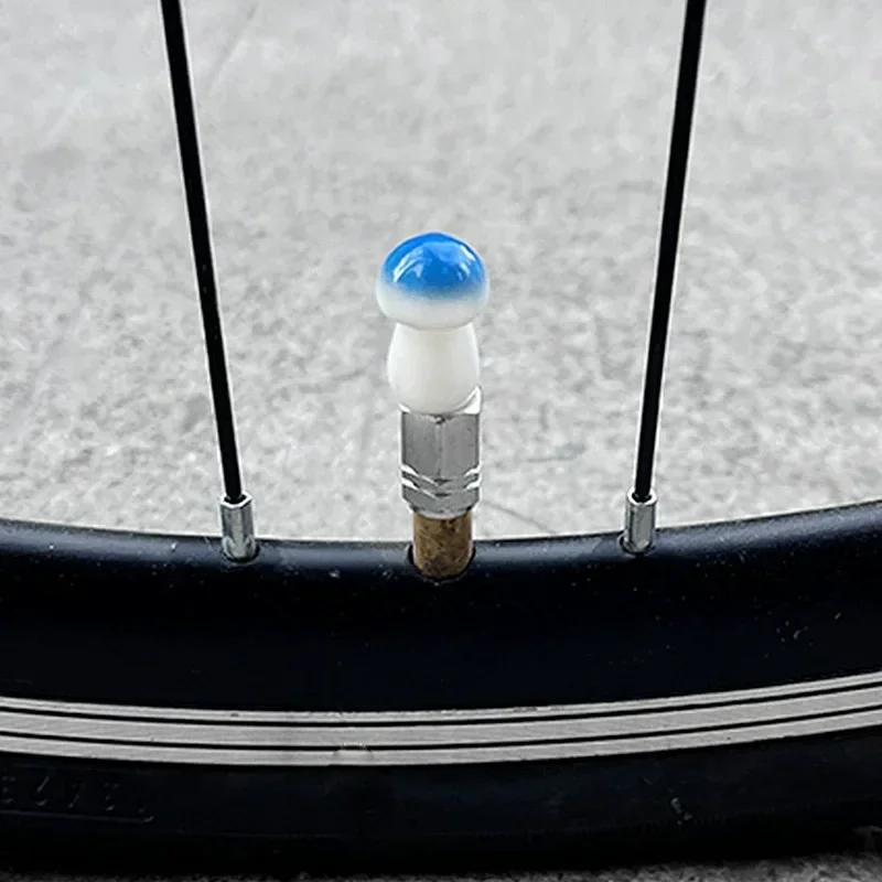 Mushroom Bike Valve Caps Presta Schrader Adorable Tire Decor Creative Conversion Head Inflation Hole Protector Cycling Accessory
Mushroom Bike Valve Caps Presta Schrader Adorable Tire Decor Creative Conversion Head Inflation Hole Protector Cycling Accessory