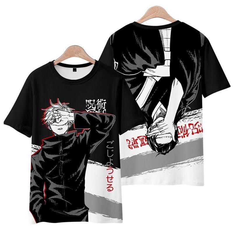 Bandai Jujutsu Battle of Five Wonders Anime Summer Clothes Short Sleeved Quick Dry Breathable Comfortable Parent Child T-shirt XXS
Bandai Jujutsu Battle of Five Wonders Anime Summer Clothes Short Sleeved Quick Dry Breathable Comfortable Parent Child T-shirt XXS