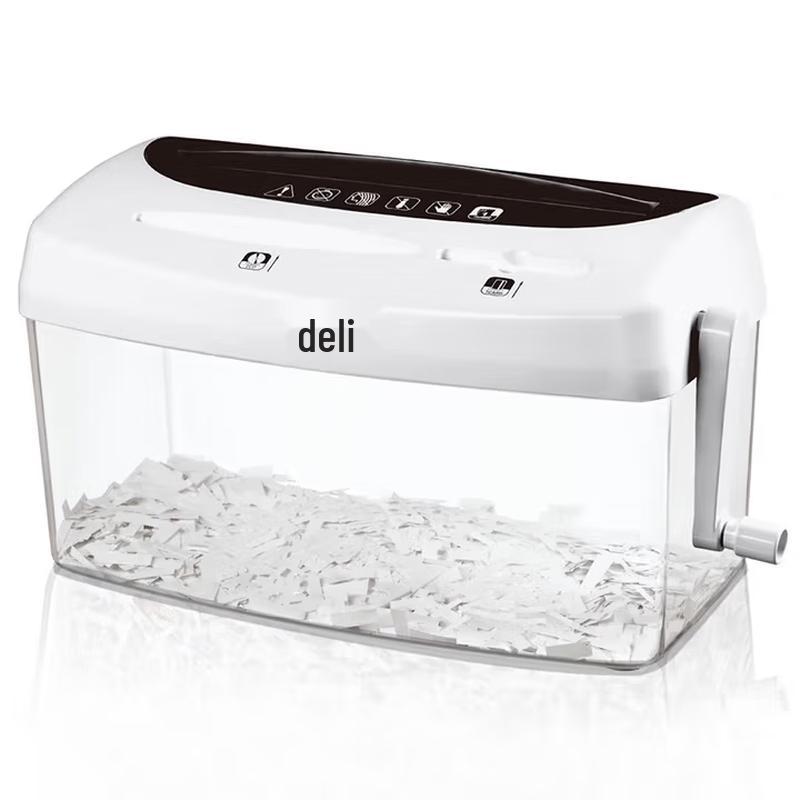 Deli 9935 Manual Mini Paper Shredder CN plug (adapter included)
Deli 9935 Manual Mini Paper Shredder CN plug (adapter included)