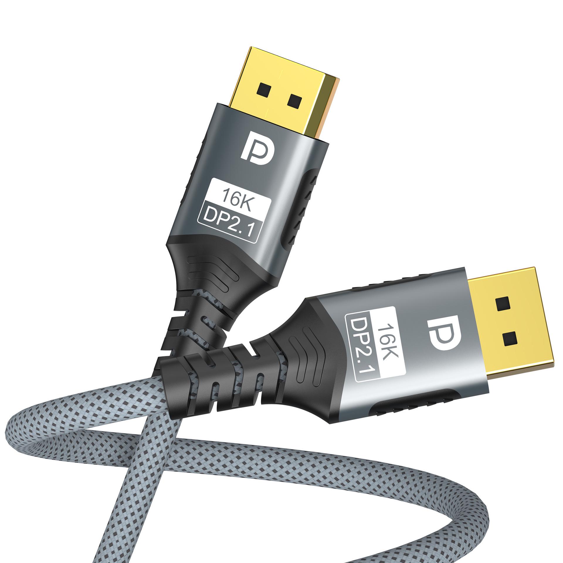 Кабель DisplayPort 2.1 16K, 8K@120Hz, DSC, Пропускна здатність 80 Гбіт/с, Висока роздільна здатність та частота оновлення. 1 meter
Кабель DisplayPort 2.1 16K, 8K@120Hz, DSC, Пропускна здатність 80 Гбіт/с, Висока роздільна здатність та частота оновлення. 1 meter