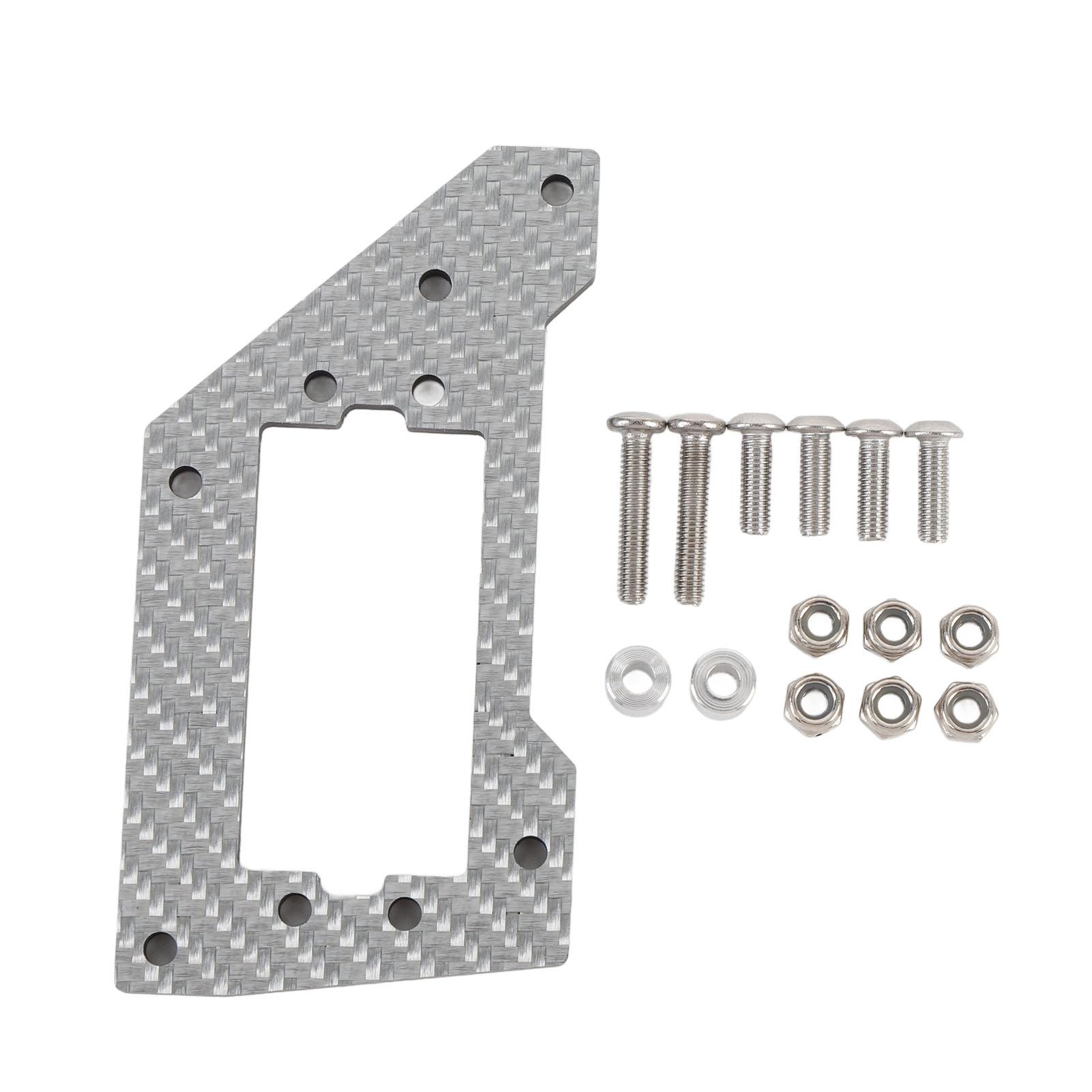 RC Car Axle Servo Mount Stand Carbon Fiber Enhanced Stability for Axial SCX10 Pro 1/10 RC Crawler
RC Car Axle Servo Mount Stand Carbon Fiber Enhanced Stability for Axial SCX10 Pro 1/10 RC Crawler