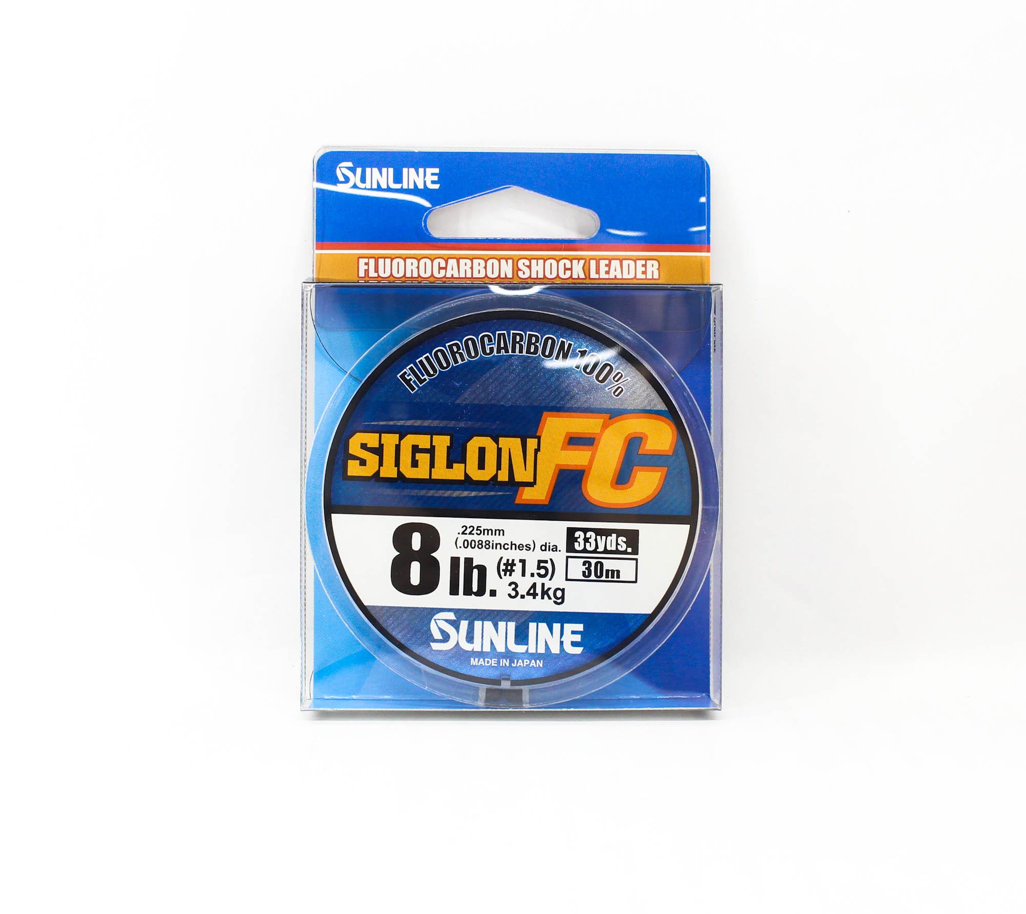 Sunline Флюорокарбоновый Лидер Siglon FC 100% 30м 8lb Диаметр 0.225мм (8166) чистый
Sunline Флюорокарбоновый Лидер Siglon FC 100% 30м 8lb Диаметр 0.225мм (8166) чистый