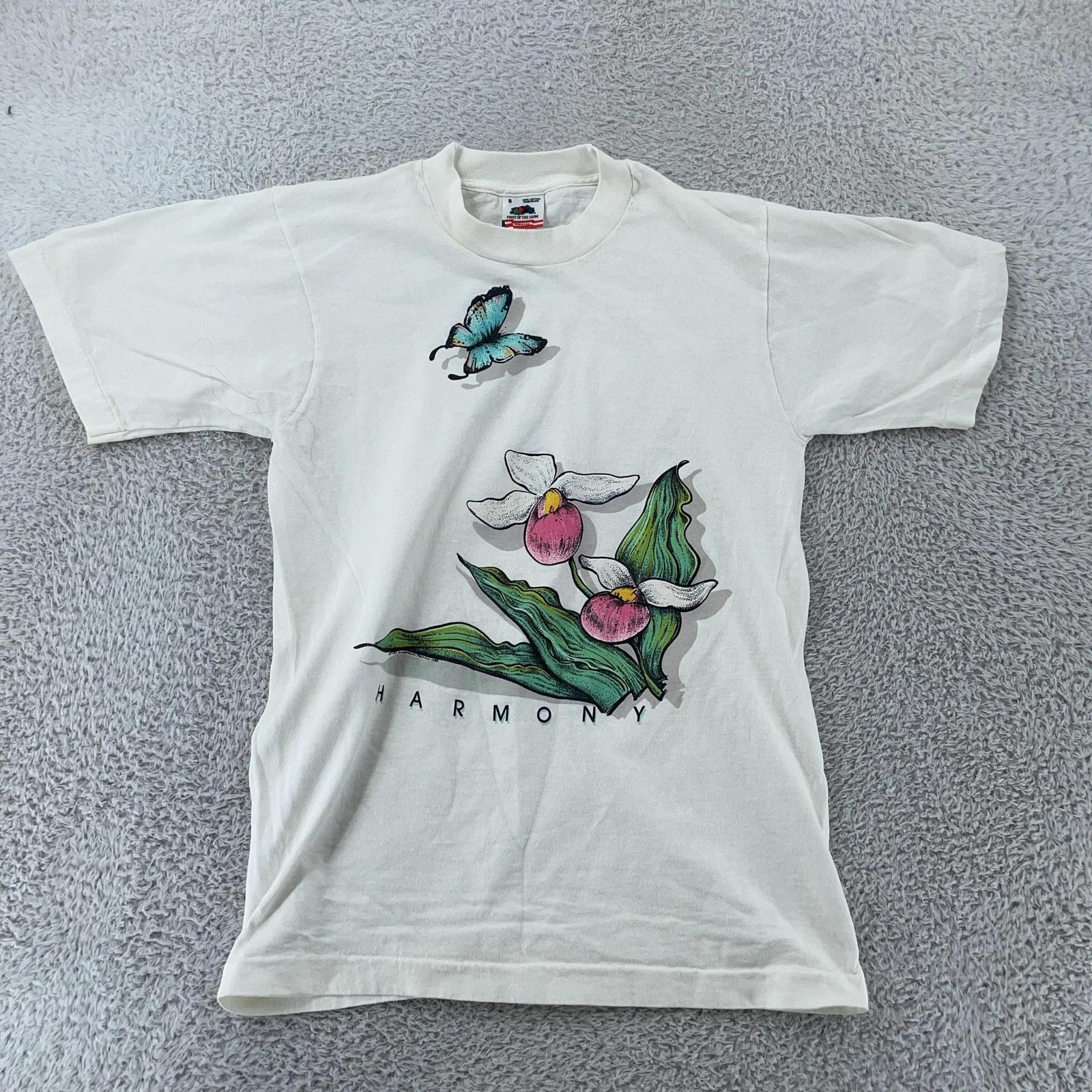 Vintage Harmony Butterfly Orchid Shirt Mens XS Flower Nature Art Made USA 80s S
Vintage Harmony Butterfly Orchid Shirt Mens XS Flower Nature Art Made USA 80s S