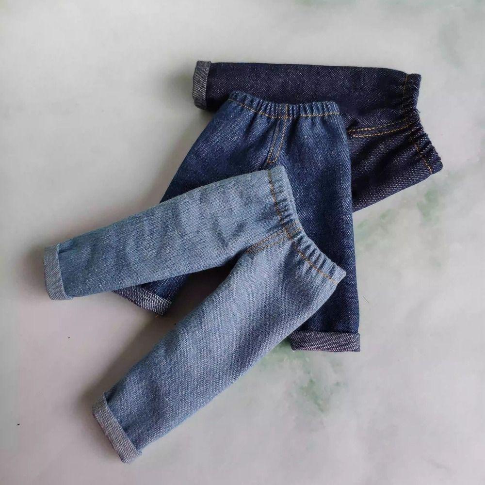 Handmake Jeans Pants Fashion Dolls Clothes Pants High Quality Cute Trousers for Blythe ob24 Dolls Light Blue
Handmake Jeans Pants Fashion Dolls Clothes Pants High Quality Cute Trousers for Blythe ob24 Dolls Light Blue