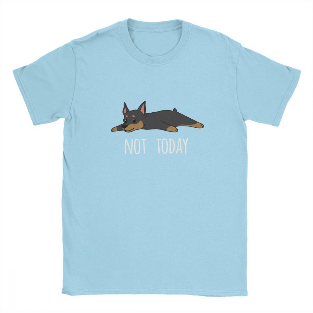 Funny Not Today Tshirt Miniature Pinscher Dog T Shirt Men Tops Short Sleeve TShirt Birthday Gift Luxury Cotton Tees Plus Size 4XL
Funny Not Today Tshirt Miniature Pinscher Dog T Shirt Men Tops Short Sleeve TShirt Birthday Gift Luxury Cotton Tees Plus Size 4XL