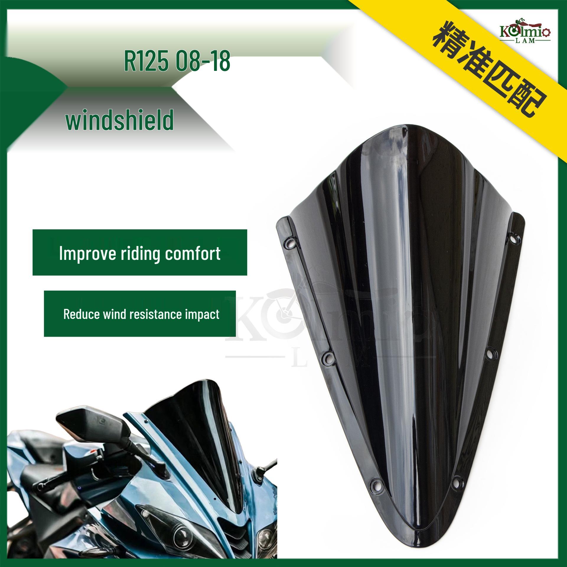 Yamaha R125 (2008-2016) Front Windshield/Windscreen Feiying R25 420
Yamaha R125 (2008-2016) Front Windshield/Windscreen Feiying R25 420