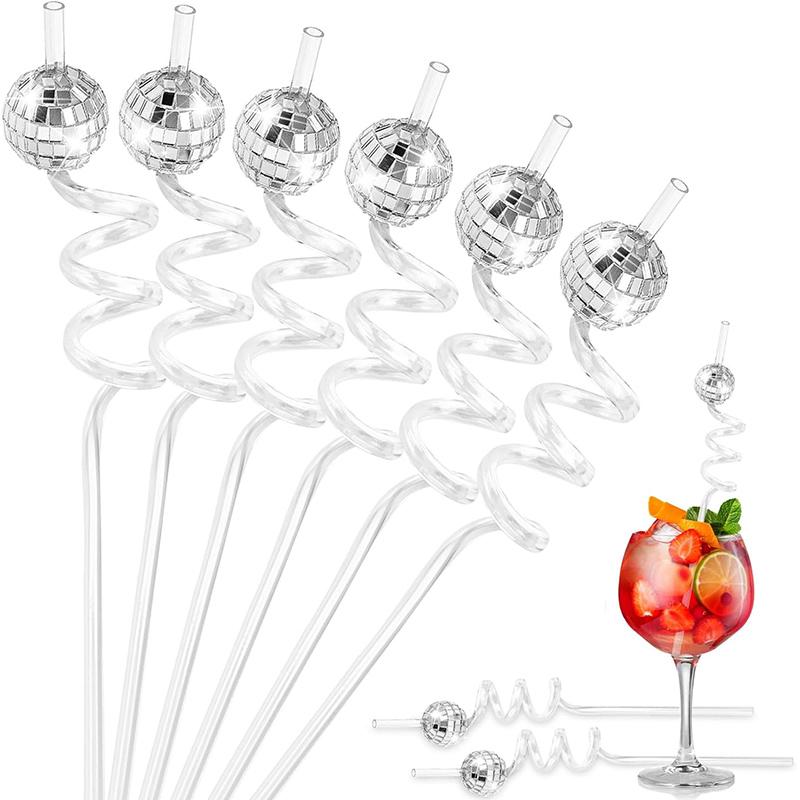 12Pcs Disco Ball Straws 70s Disco Party Decoration Mirror Disco Straw for Wedding Bachelorette Hen Party Supplies Birthday Decor
12Pcs Disco Ball Straws 70s Disco Party Decoration Mirror Disco Straw for Wedding Bachelorette Hen Party Supplies Birthday Decor