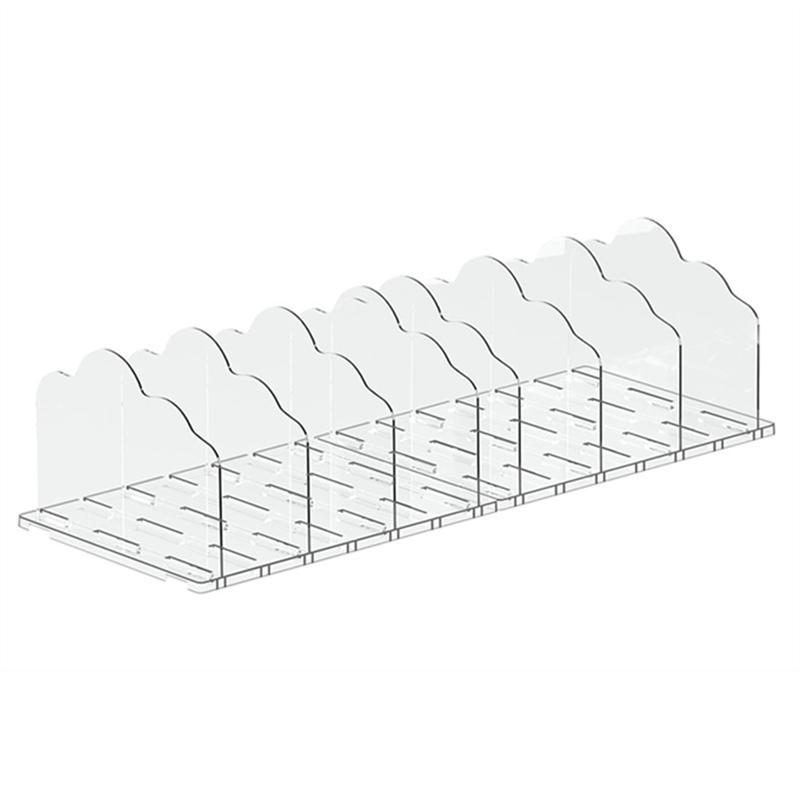 M-Modern-Purse Organizer For Closet, Adjustable Shelf Divider For Closet, Clear Bag Storage Organizer, For Bedroom Office прозорий
M-Modern-Purse Organizer For Closet, Adjustable Shelf Divider For Closet, Clear Bag Storage Organizer, For Bedroom Office прозорий