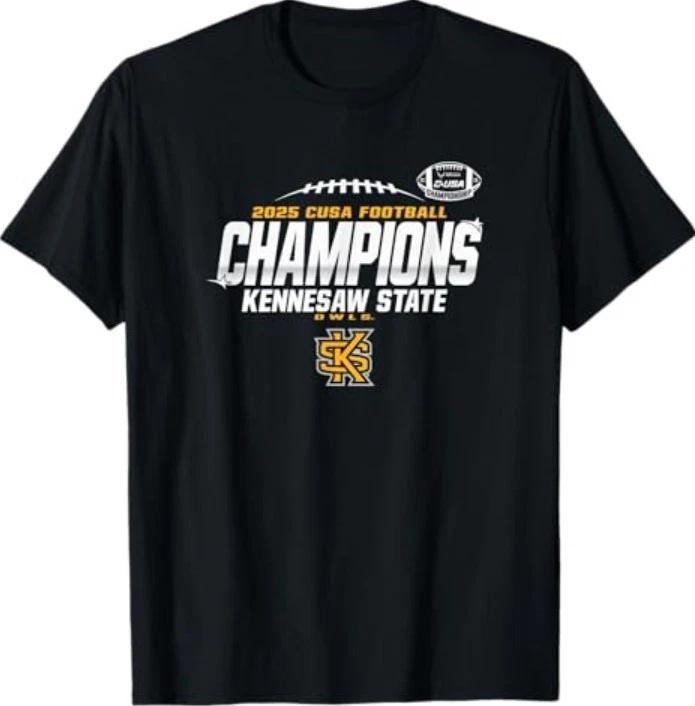 Футболка для раздевалки футбольной команды Kennesaw State Owls, чемпионов C-USA 2025 M
Футболка для раздевалки футбольной команды Kennesaw State Owls, чемпионов C-USA 2025 M