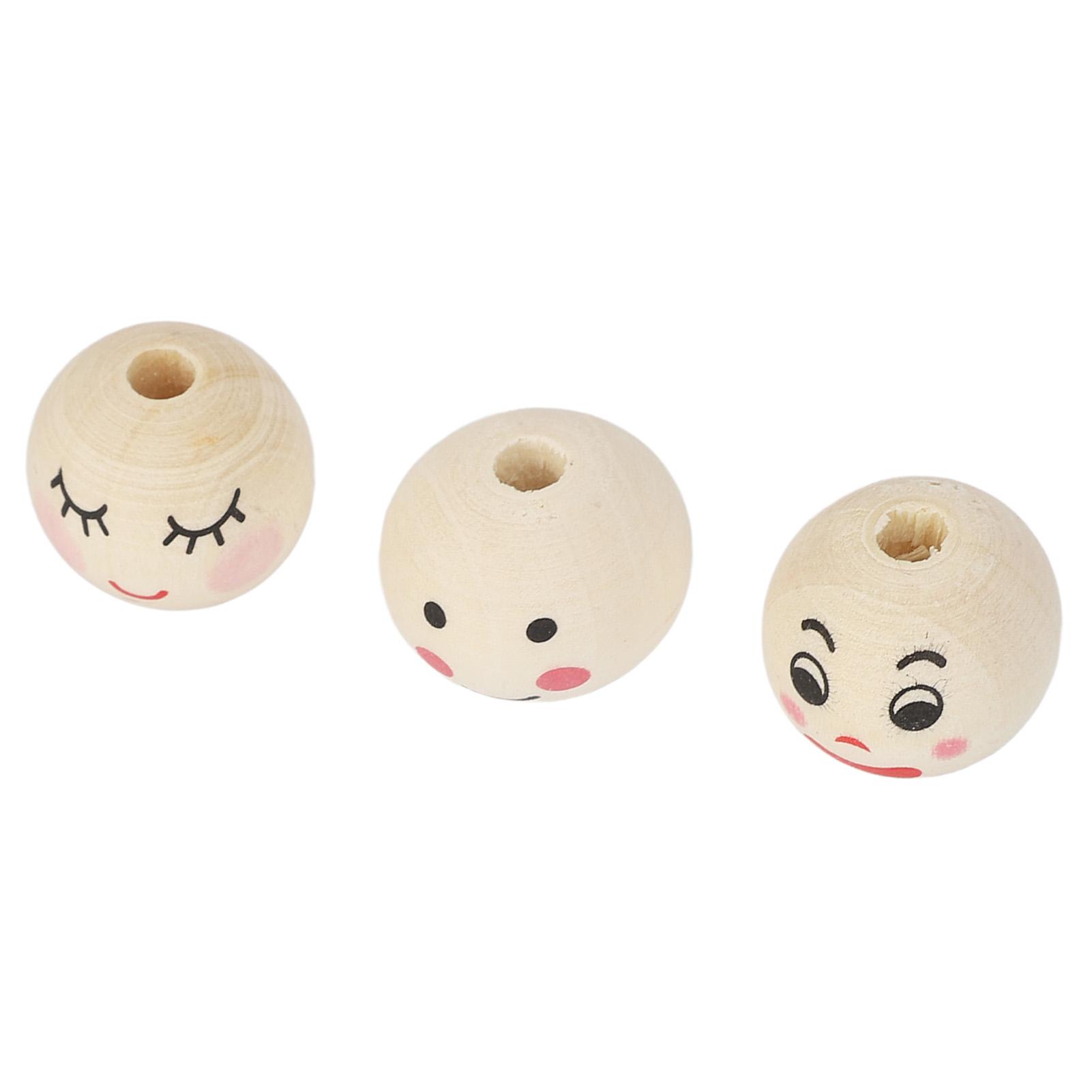 60pcs Printed Round Wooden Bead 20mm DIY Wooden Craft Bead with Large Hole for Necklace
60pcs Printed Round Wooden Bead 20mm DIY Wooden Craft Bead with Large Hole for Necklace