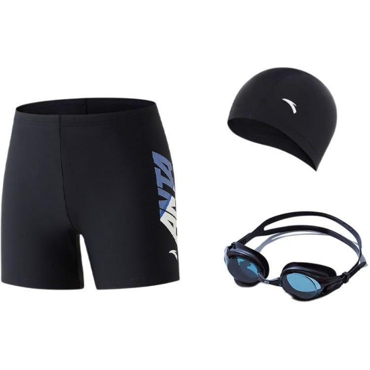 Anta Letter Mid-Rise Three-Piece Versatile Straight-Leg Swimsuit Set Men swimwear Black 1824532403-1 M
Anta Letter Mid-Rise Three-Piece Versatile Straight-Leg Swimsuit Set Men swimwear Black 1824532403-1 M