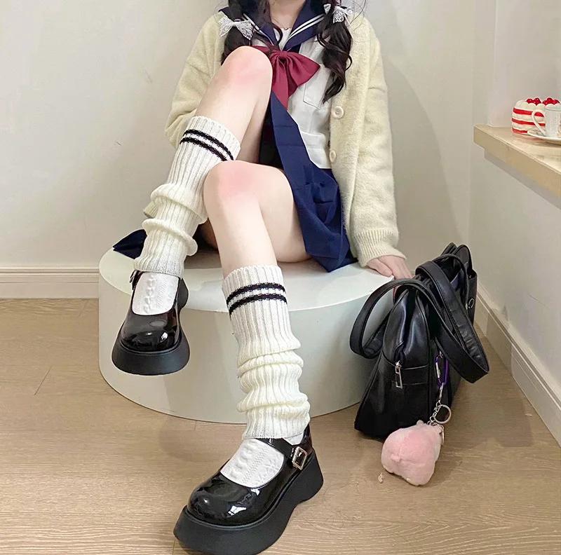 Knitted Long Leg Warmers Lolita JK Boot Cuffs Sweet Cosplay Socks for Girls Women One Size
Knitted Long Leg Warmers Lolita JK Boot Cuffs Sweet Cosplay Socks for Girls Women One Size