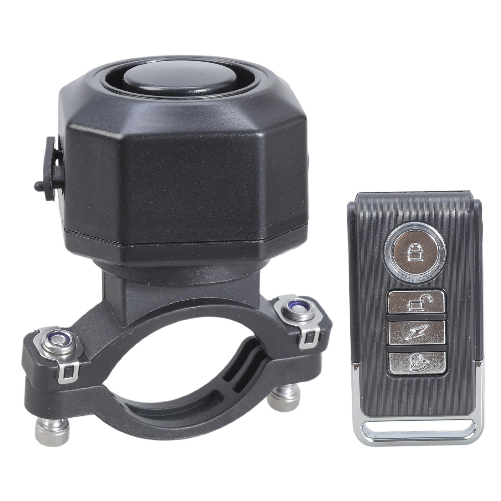 Wireless Remote Control Alarm Induction Rechargeable Bike Motorcycle Anti Theft Alarm with 110dB Sound Waterproof Design
Wireless Remote Control Alarm Induction Rechargeable Bike Motorcycle Anti Theft Alarm with 110dB Sound Waterproof Design