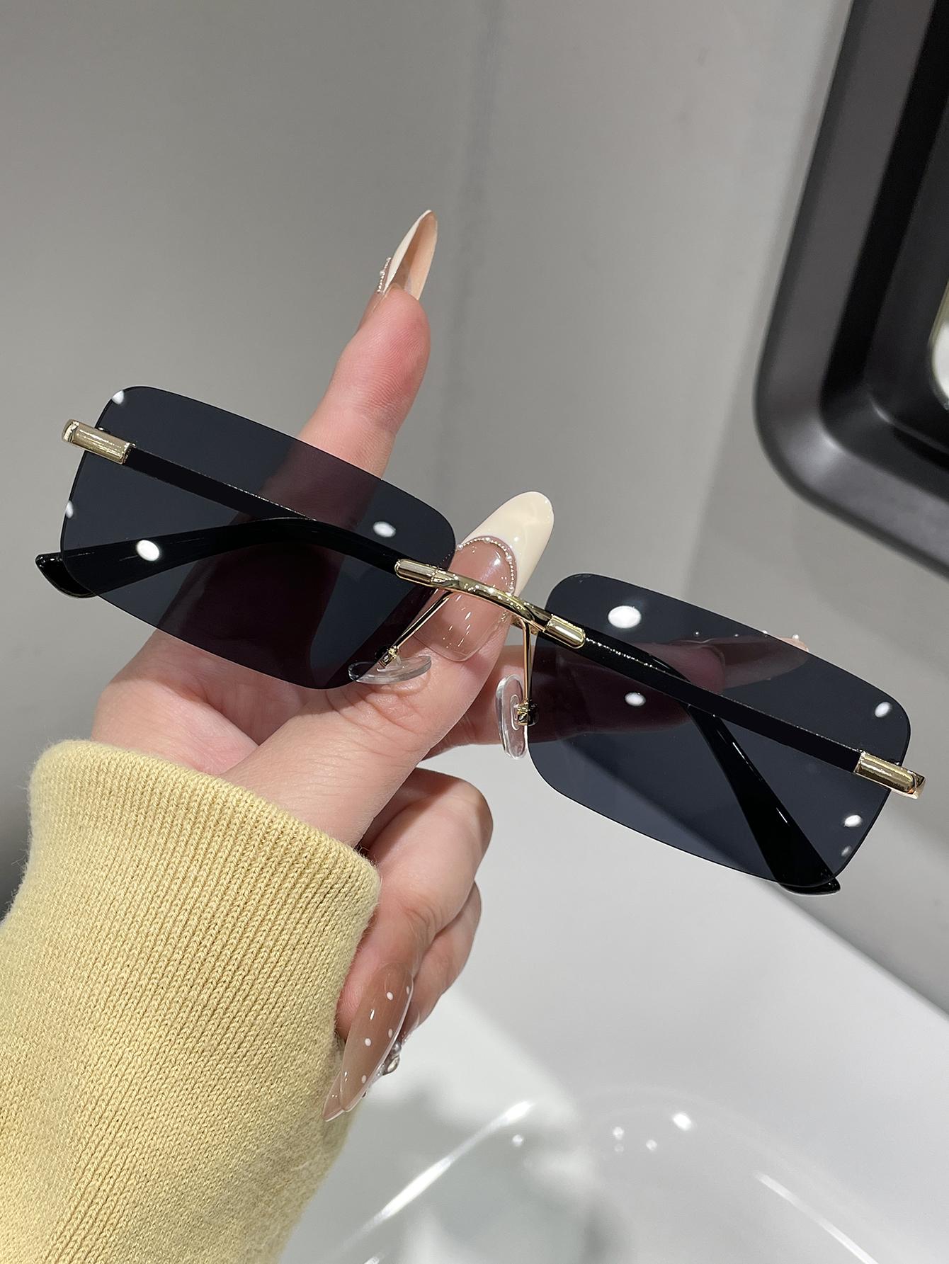UV400 Simple Rectangular Frame Fashion Glasses Y2K Basic Style Suitable for Daily Commuting чёрный
UV400 Simple Rectangular Frame Fashion Glasses Y2K Basic Style Suitable for Daily Commuting чёрный