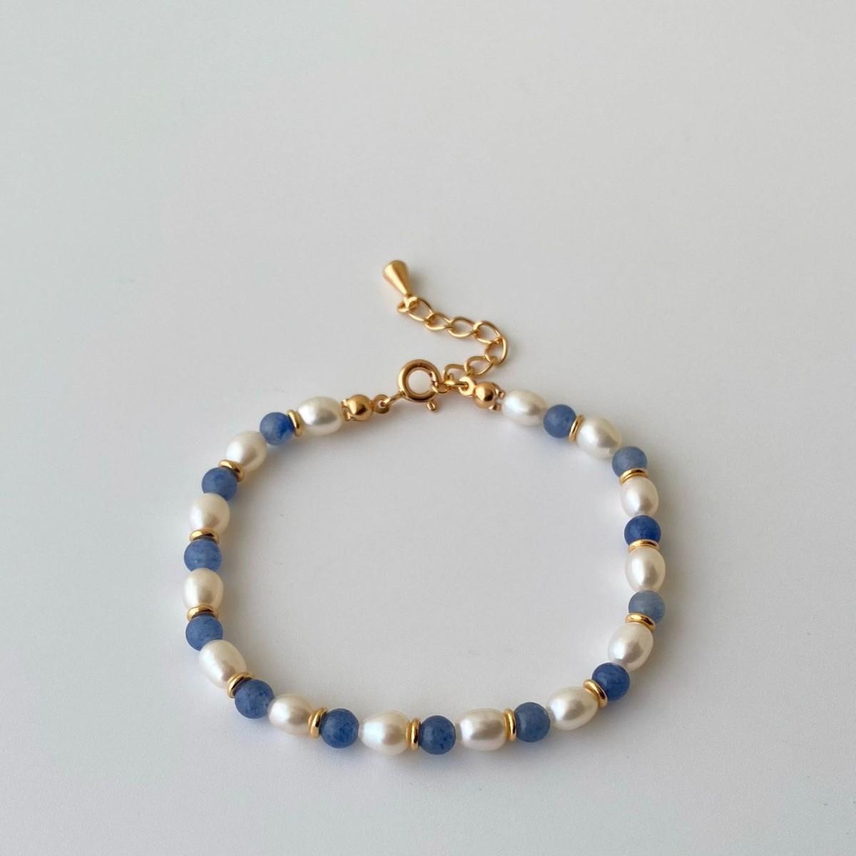 Blue Blue Healing Pearl Bracelet Premium Design Romantic Fashion Jewelry Bracelet Small Fresh
Blue Blue Healing Pearl Bracelet Premium Design Romantic Fashion Jewelry Bracelet Small Fresh