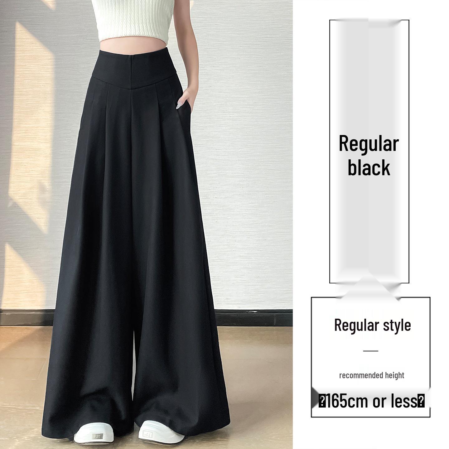 Women s High-Waisted Wide-Leg Cotton Linen Pants - Summer Fashion, Tummy-Control, Floor-Length, Slimming, Draped Skirt Style Small чорний
Women s High-Waisted Wide-Leg Cotton Linen Pants - Summer Fashion, Tummy-Control, Floor-Length, Slimming, Draped Skirt Style Small чорний