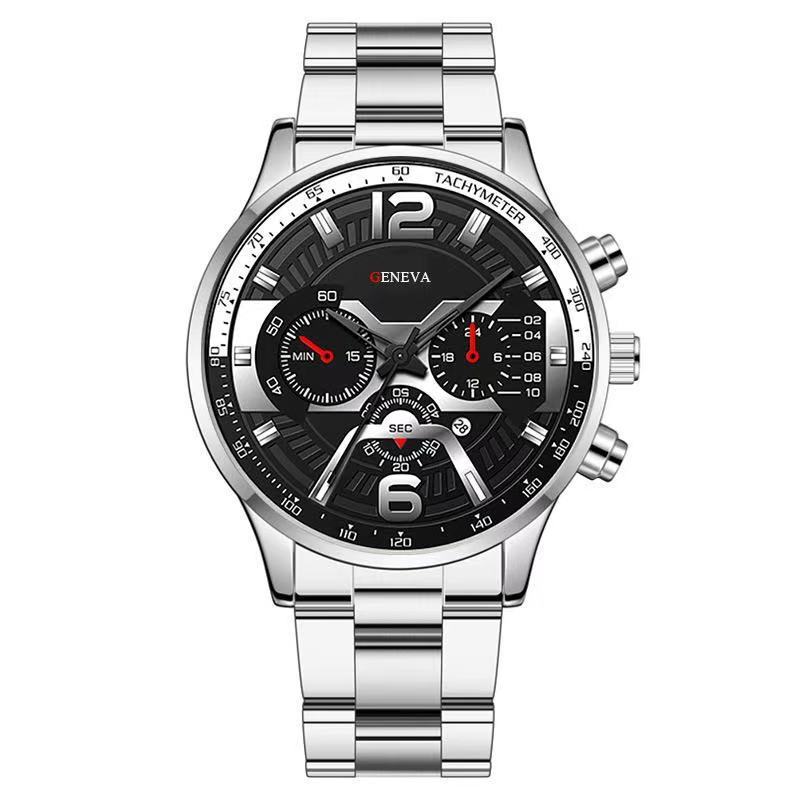 Fashion Mens Quartz Watch With 24hour Indicator For Business And Casual Wear Silver
Fashion Mens Quartz Watch With 24hour Indicator For Business And Casual Wear Silver