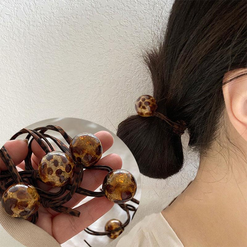 2pc Cute Leopard Style Ponytail Holder Cute Hair Tie Elastic Hairbands Hair Rope for Women Girls Kids Holiday Hair Accessories
2pc Cute Leopard Style Ponytail Holder Cute Hair Tie Elastic Hairbands Hair Rope for Women Girls Kids Holiday Hair Accessories