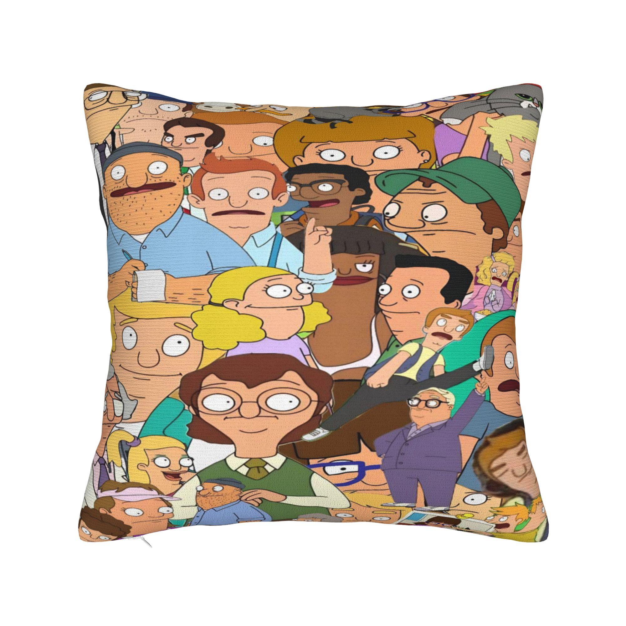 B-Bob Burgers Thanksgiving Pillowcase Cushion Cover Pillow Covers Soft and Sweet Chair Decorations Zipper Multiple Sizes 12x12in 30X30cm
B-Bob Burgers Thanksgiving Pillowcase Cushion Cover Pillow Covers Soft and Sweet Chair Decorations Zipper Multiple Sizes 12x12in 30X30cm