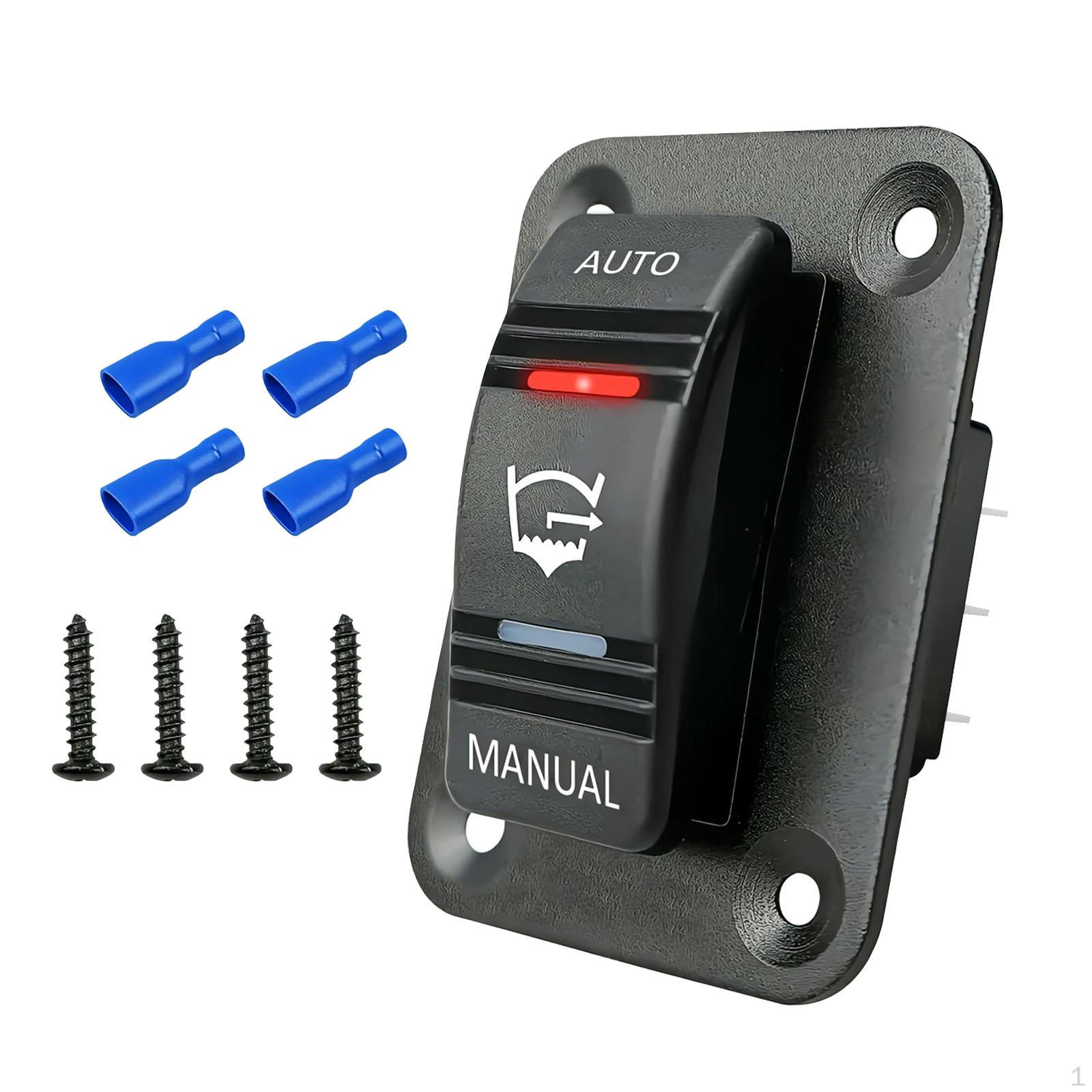 Bilge Pump Switch on Off 3 Way Pre Wired Multipurpose 20A 4Pin Spdt 12V 24V
Bilge Pump Switch on Off 3 Way Pre Wired Multipurpose 20A 4Pin Spdt 12V 24V