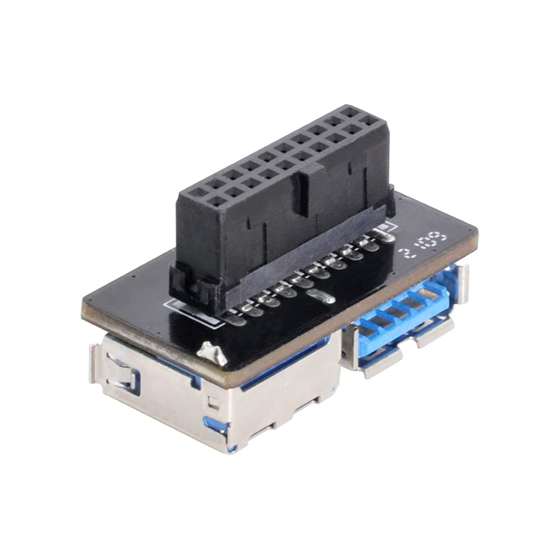 Chenyang CY Motherboard Pin Box Header Slot Dual USB A Type Female Adapter PCBA Flat Type 20/19 3.0
Chenyang CY Motherboard Pin Box Header Slot Dual USB A Type Female Adapter PCBA Flat Type 20/19 3.0