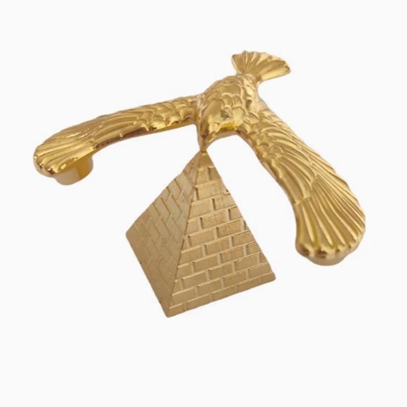Metal Balance Bird Eagle Gravity With Pyramid Combination Set Children Physical Science Adults Office Desktop Toy Holiday Gifts OneSize
Metal Balance Bird Eagle Gravity With Pyramid Combination Set Children Physical Science Adults Office Desktop Toy Holiday Gifts OneSize