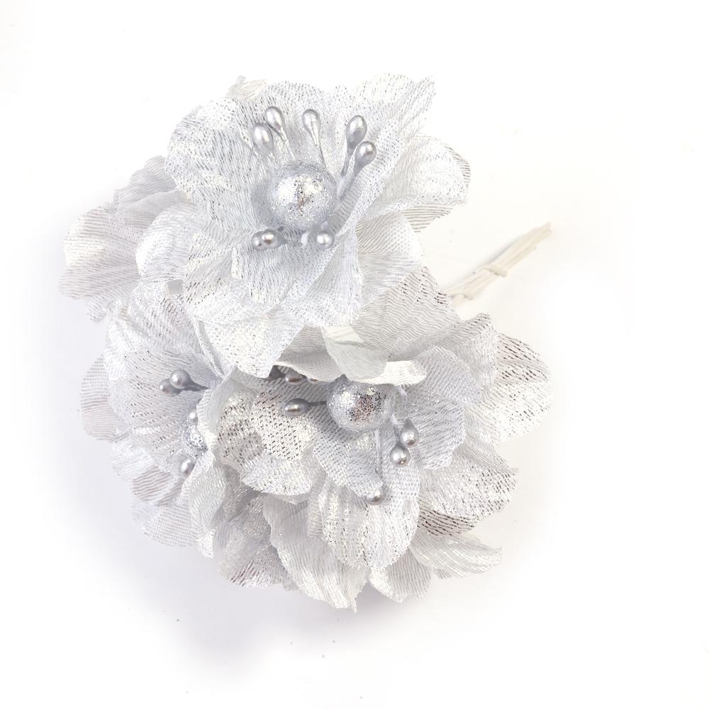6pcs/lot Artificial Flowers Camellia Fabric Flowers For DIY Wedding Party Christmas Headwear Bouquet Wreath Gifts Box Decoration срібний
6pcs/lot Artificial Flowers Camellia Fabric Flowers For DIY Wedding Party Christmas Headwear Bouquet Wreath Gifts Box Decoration срібний