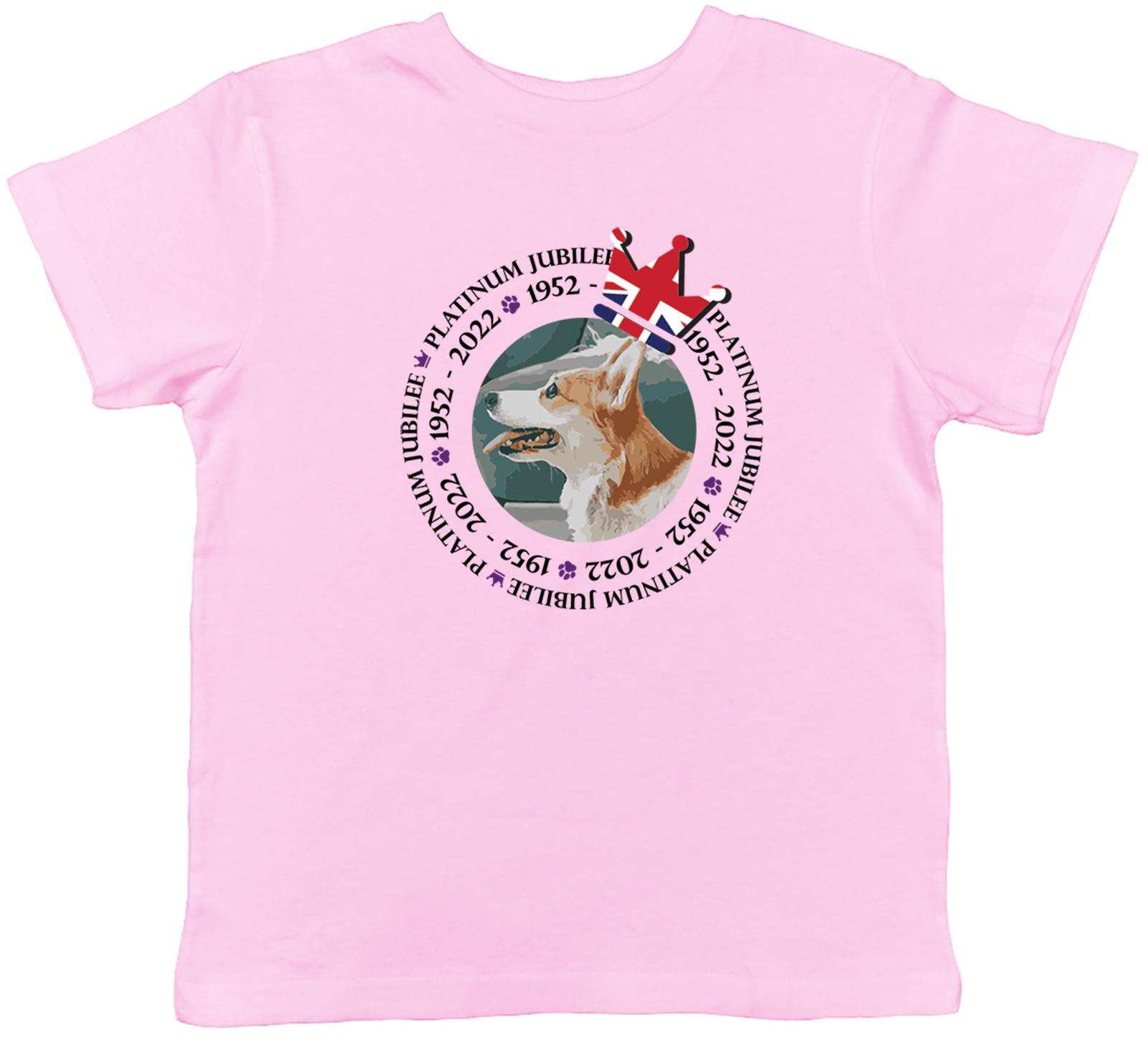 Platinum Jubilee With Corgi Childrens Kids T-Shirt Boys Girls Gift 110
Platinum Jubilee With Corgi Childrens Kids T-Shirt Boys Girls Gift 110