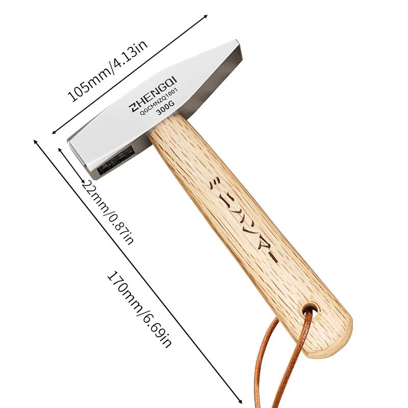 Мини молоток-гвоздодер Бытовые инструменты Обычно используемые в деревообработке Выбивать гвозди Деревянная рукоятка Маленький молоток Высокоуглеродистая сталь
Мини молоток-гвоздодер Бытовые инструменты Обычно используемые в деревообработке Выбивать гвозди Деревянная рукоятка Маленький молоток Высокоуглеродистая сталь