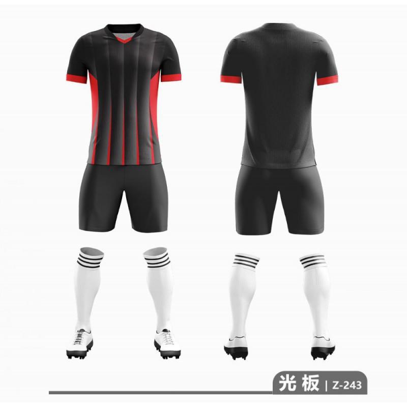 Factory Full-body Digital Printed Men s Women s Football Suits Basketball Numbers Competition Uniforms custom чорний
Factory Full-body Digital Printed Men s Women s Football Suits Basketball Numbers Competition Uniforms custom чорний