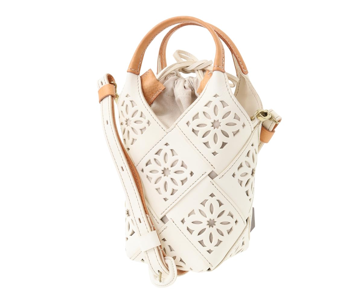 Genten Sustainable Cutwork Shoulder Bag, Pochette, Women s, White
Genten Sustainable Cutwork Shoulder Bag, Pochette, Women s, White