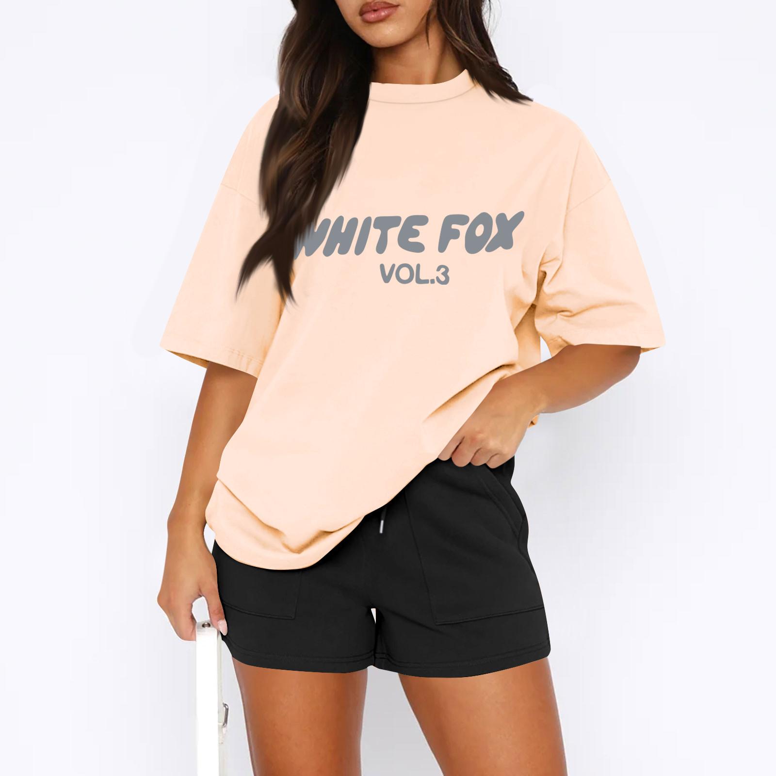 Women s Casual Printed T-Shirt Round Neck Pullover Short Sleeve Top S
Women s Casual Printed T-Shirt Round Neck Pullover Short Sleeve Top S