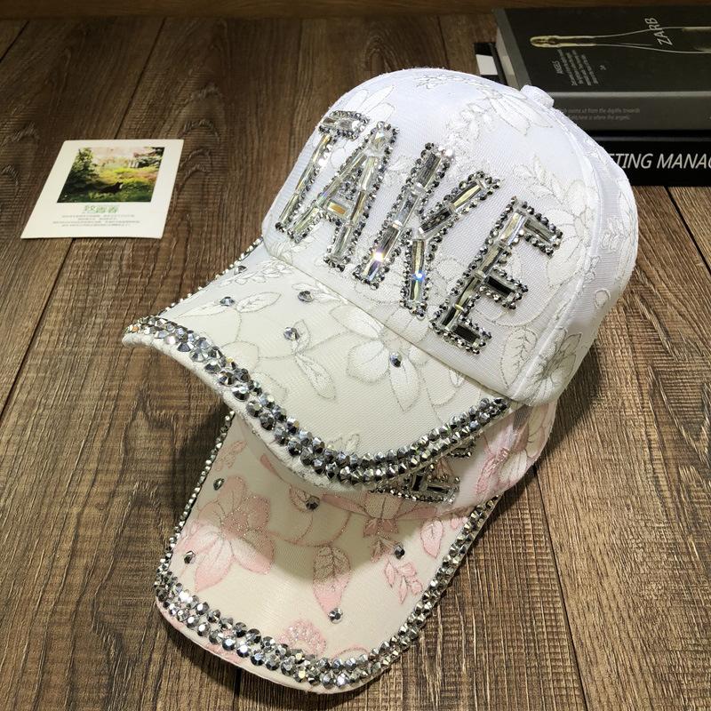 Hat Female Summer Anti-sun Cap Rhinestone Shade Mesh Hat Lace Breathable Flower Baseball Cap Female Adjustable чорний
Hat Female Summer Anti-sun Cap Rhinestone Shade Mesh Hat Lace Breathable Flower Baseball Cap Female Adjustable чорний