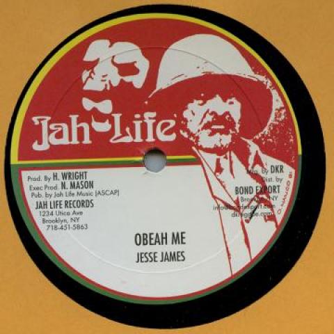 10inch Record JESSE JAMES - Obeah Me / Dub JL007 Jah Life/Bond E 198- US Reggae, Ska & Dub Used
10inch Record JESSE JAMES - Obeah Me / Dub JL007 Jah Life/Bond E 198- US Reggae, Ska & Dub Used
