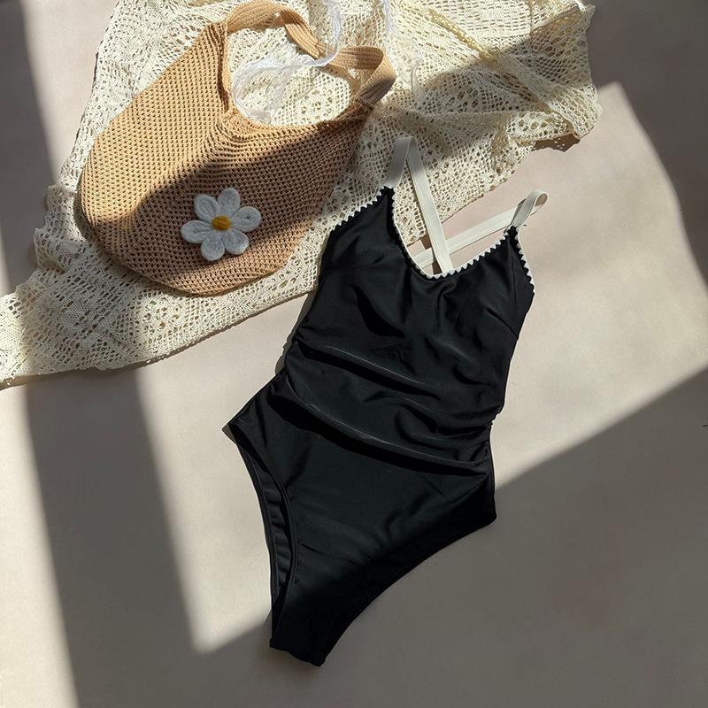 One Piece Swimsuit Solid Sexy Swimwear Women Bathing Suit Female Summer Padded Casual Brazilian Beachwear Bodysuit L чорний
One Piece Swimsuit Solid Sexy Swimwear Women Bathing Suit Female Summer Padded Casual Brazilian Beachwear Bodysuit L чорний