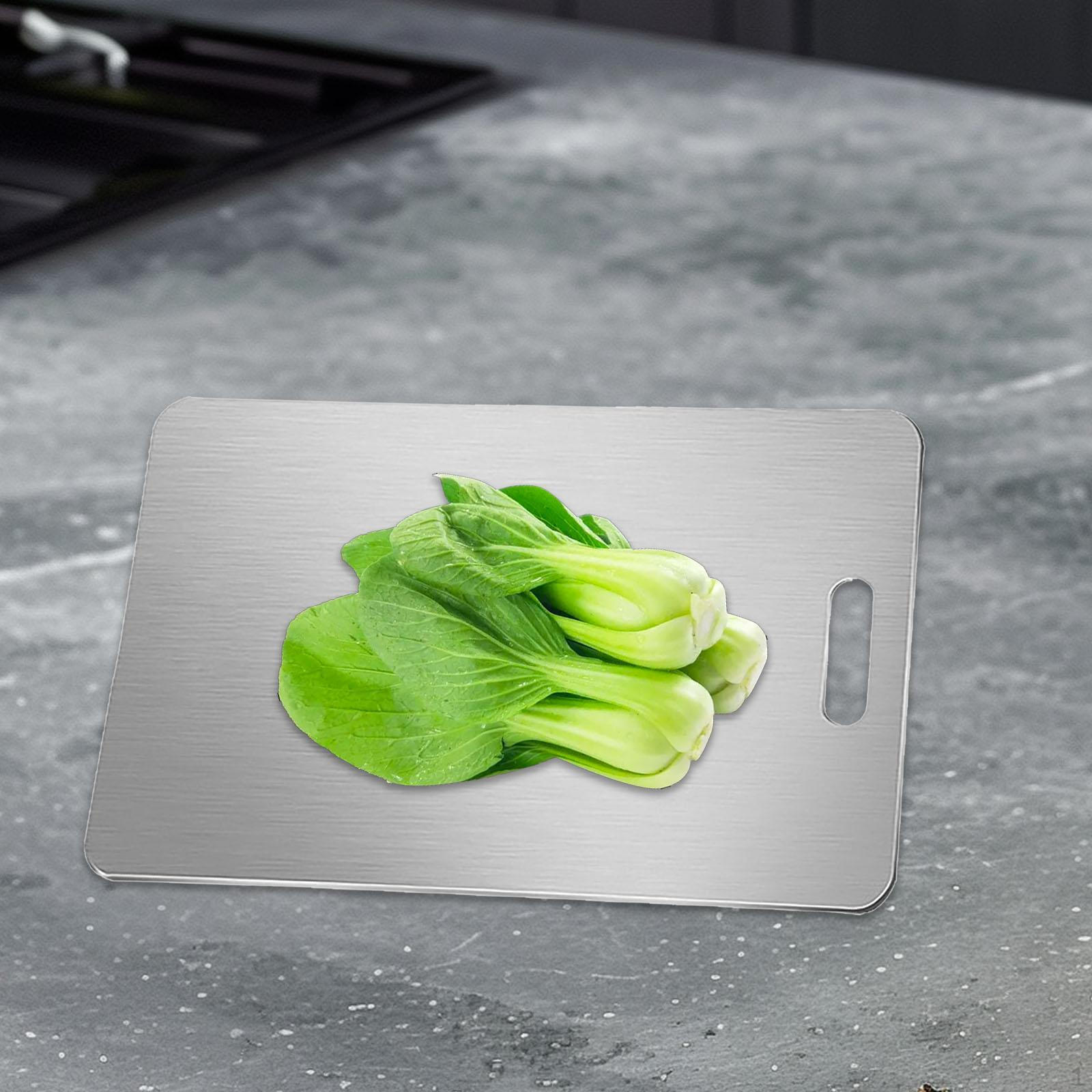 Разделочная доска из нержавеющей стали с эргономичной ручкой Small